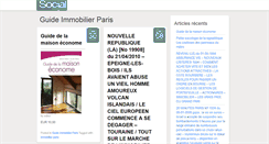 Desktop Screenshot of guide-immobilier-paris.com