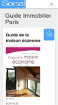 Mobile Screenshot of guide-immobilier-paris.com